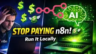 Self-Hosted n8n with Local RAG (FREE) 🤯 Run AI on Your Laptop + Cloudflare Setup (Beginner Guide)
