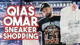 QIAS OMAR GOES SNEAKER SHOPPING AT PRIVATE SELECTION