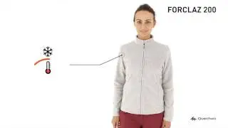 ТОЛСТОВКА ЖЕНСКАЯ FORCLAZ 200 QUECHUA