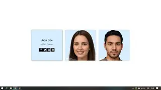 Animation hover card using bootstrap4