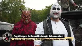 Crypt Keepers Halloween Emporium Annual Half Way to Halloween Trunk or Treat
