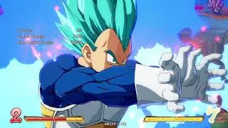 DBFZ SSGSS Vegeta Solo T.O.D Combo 3 Bars