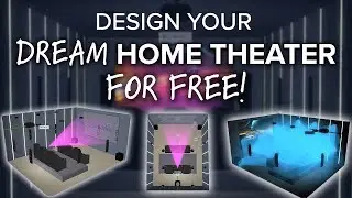How To Design A Home Theater w/ The FREE 3D Home Theater Design Tool