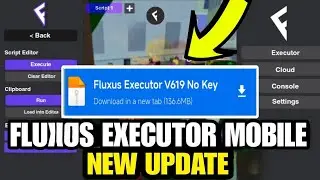 Fluxus Executor Mobile New Update V619 ! Fluxus Coral | Better DELTA & CODEX | Fluxus Atualizado