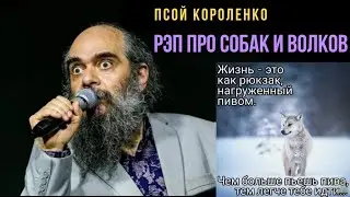 Псой Короленко зачитывает РЭП про собак и волков