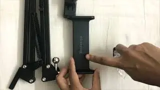 Unpacking Video of Camera/Tablet/WebCam Holding Universal Stand