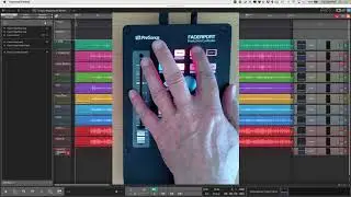 Tracktion Waveform 11:  Using Presonus FaderPort 2 with Waveform (Video 25)