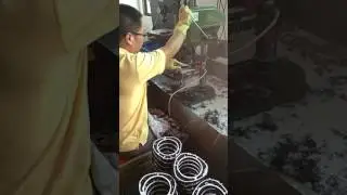 Tapping of metric thread in plastic part