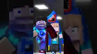 Фиксай и Юни убегают от Хагги Вагги! #shorts #minecraft #minecraftshorts — копия 2