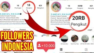 CARA MENAMBAH FOLLOWERS INSTAGRAM INDONESIA TERBARU