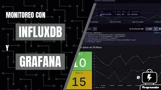 Monitoreo de datos en InfluxDB usando Grafana