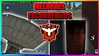 MESTRE FÁCIL! 5 esconderijos na RANQUEADA - Free Fire