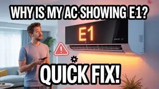 Midea AC Error Code E1 – What It Means & How to Solve It Fast!