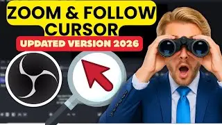 How To Install Zoom And Follow Plugin OBS Studio (2026)