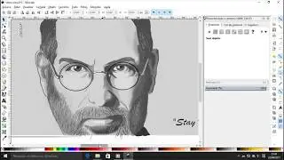 Vetorizando Stevie Jobs no Inkscape