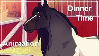 Dinner time - Horse Cartoon Animation //