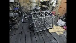 Гидравлическое сцепление на вездеход переломку каракат.