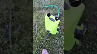 Pressure washer flamethrower #fire #flamethrower