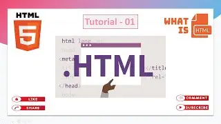HTML Introduction Tutorial - 01 | What is HTML ? | Basic Introduction Video For Beginners |