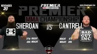 Premier MMA Championship 17 Jesse Cantrell vs Cody Sheroan