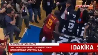 Galatasaray Odeabank-Strasbourg Eurocup Zaferi
