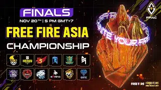 [ENG] Free Fire Asia Championship - Finals | Free Fire Esports