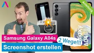 Samsung Galaxy A04s - How to take a screenshot • 📱 • 📸 • 🏞 • Instructions | Tutorial