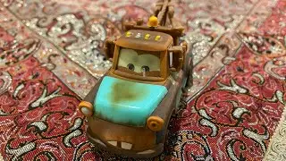 Disney Pixar Cars Diecast Mater With Hood