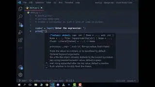 Create a calculator in just two line of code in python programming language 