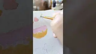 Painting cute cake   #painting #cutecake #whyerinna
