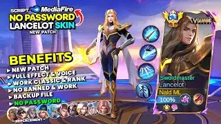 UPDATE Script Skin Lancelot HERO Dawning Stars No Password Mediafire | Full Effect & Voice New Patch