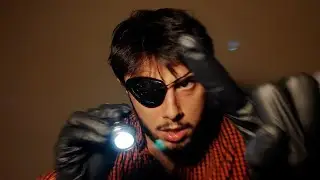 ASMR Chaotic Aggressive Eye Exam Roleplay With Dr Savo