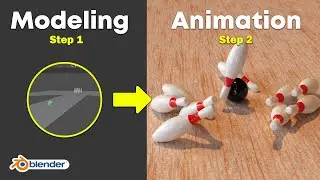 Blender 3D Guide: Step-by-Step BOWLING ALLEY Creation and Animation Tutorial