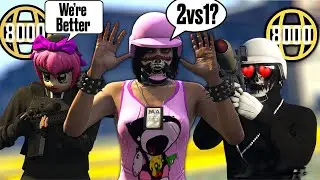 I Gave These TRYHARDS The Worst Beating After They Decided To JUMP Me In GTA 5 Online