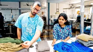 Inside a Sweater Factory in India