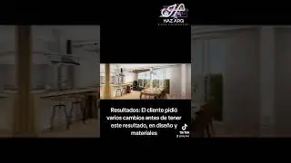 Diseño de Interiores Departamento CDMX. Modelado en Revit-Remderizado en Vray 6 3ds Max.