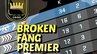 BROKEN FANG PREMIER MM put me with SILVERS so I can finally get kills - CSGO Matchmaking