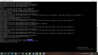 file test operators in shell scripting