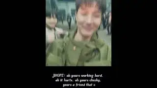 Jhope Weverse Video Post🤩Its just fun..Dealing with a yougest..☺🥰