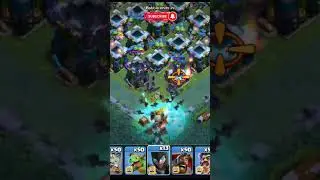 Night Witche Vs Baby Dragon Tower // #coc #shorts