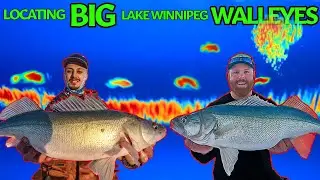 The BEST Ice Fishing Technique for BIG WALLEYE on Lake Winnipeg