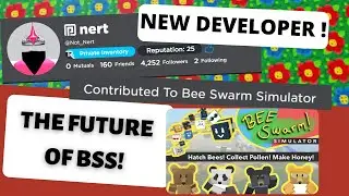 A NEW BEE SWARM SIMULATOR DEVELOPER?!?! - This might be big news roblox bss "leaks"