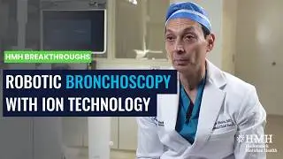 Faiz Bhora, M.D. performs Robotic Bronchoscopy with Ion