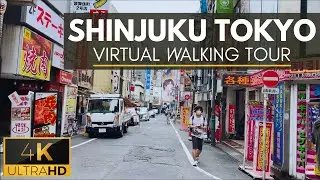【4K】Tokyo Walk – Shinjuku  新宿 Virtual Walking Tour (2021)
