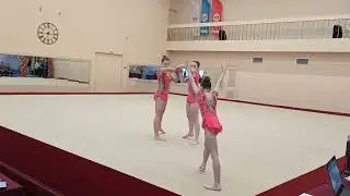 Фролова Полина, Гончарова София, Кривцун Вероника, 13-19, вольтиж