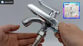 BESUTO Chrome Two Way Faucet Water Tap Bubbler Spout for Bathroom / Laundry