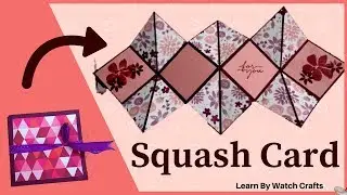 Make awesome Squash Greeting Card at Home | Learn By Watch craft