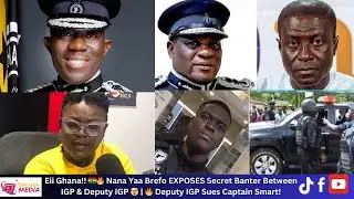 🇬🇭🔥 Nana Yaa Brefo EXPOSES Secret Banter Between IGP & Deputy IGP 🤯 |🔥Deputy IGP Sues Captain Smart!