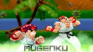 Chibi Ryu with Super Armor! Pocket Ryu vs Heavy Combo Ryu. Ryu-Verse! Street Fighter MUGEN