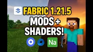 How to Install Mods in Minecraft 1.21.5 using Fabric (Iris & Sodium Guide!)